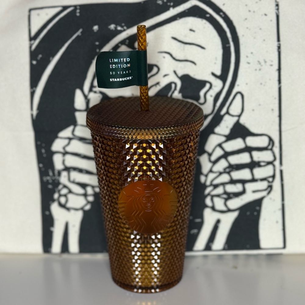 Starbucks 50th Anniversary Bronze Tumbler